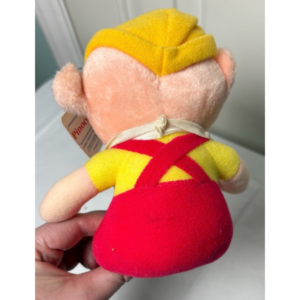 Vintage Walt Disney Pinocchio Bambi Lady Animated Film Classic PLUSH Lot Of 3 - Picture 10 of 10